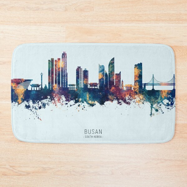 Item preview, Busan Skyline South Korea designed and sold by ArtPrints.