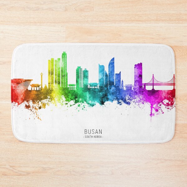 Item preview, Busan Skyline South Korea designed and sold by ArtPrints.