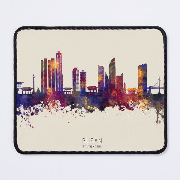 Item preview, Busan Skyline South Korea designed and sold by ArtPrints.