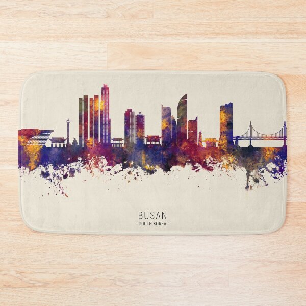 Item preview, Busan Skyline South Korea designed and sold by ArtPrints.