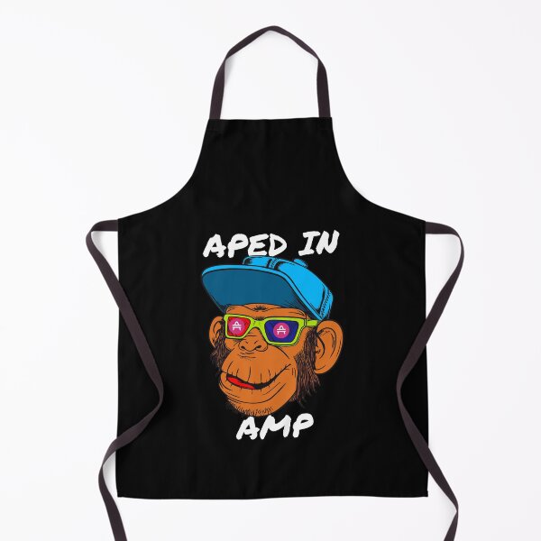 Item preview, Aped Into AMP Monkey Ape Crypto Cryptocurrency designed and sold by Bitcoin-Fashion.