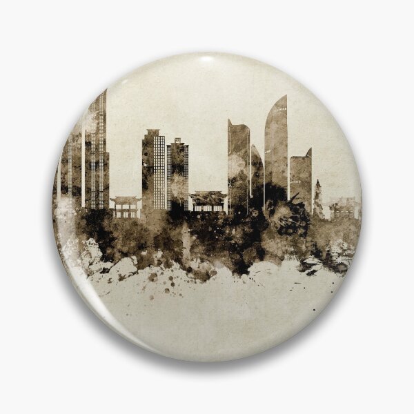 Item preview, Busan Skyline South Korea designed and sold by ArtPrints.