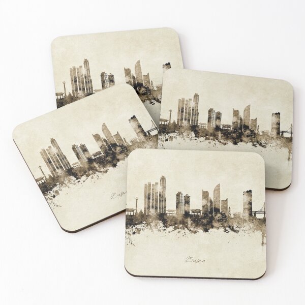 Item preview, Busan Skyline South Korea designed and sold by ArtPrints.