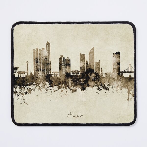 Item preview, Busan Skyline South Korea designed and sold by ArtPrints.