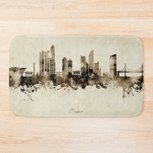 Item preview, Busan Skyline South Korea designed and sold by ArtPrints.