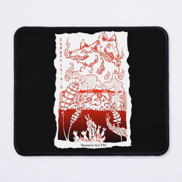 Item preview, Judges 15: 4-5 designed and sold by NaomiArtYYC.