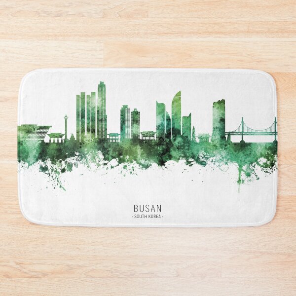 Item preview, Busan Skyline South Korea designed and sold by ArtPrints.