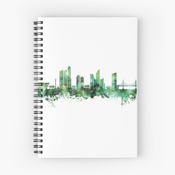 Item preview, Busan Skyline South Korea designed and sold by ArtPrints.