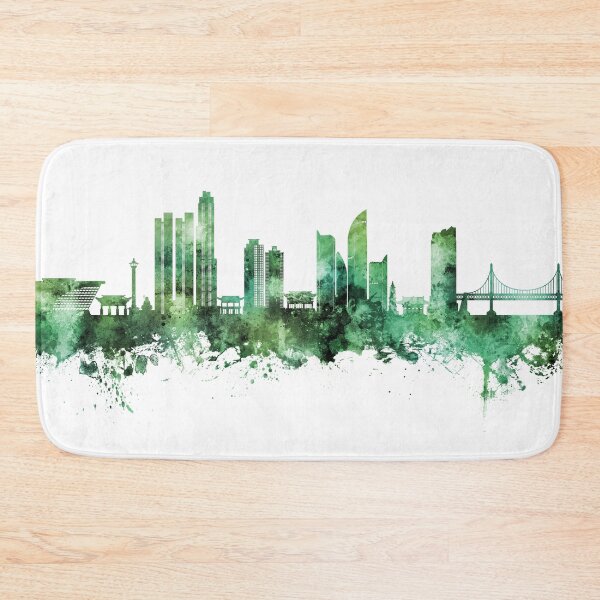 Item preview, Busan Skyline South Korea designed and sold by ArtPrints.