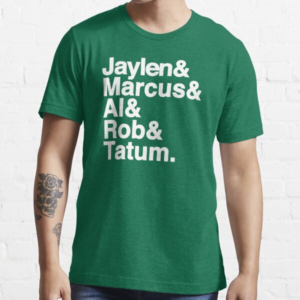 Women's Boston Celtics Marcus Smart Majestic Green Name & Number V-Neck T- Shirt
