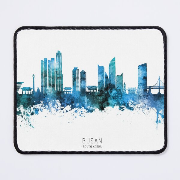 Item preview, Busan Skyline South Korea designed and sold by ArtPrints.