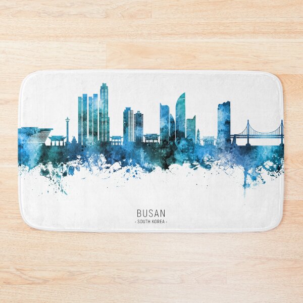Item preview, Busan Skyline South Korea designed and sold by ArtPrints.