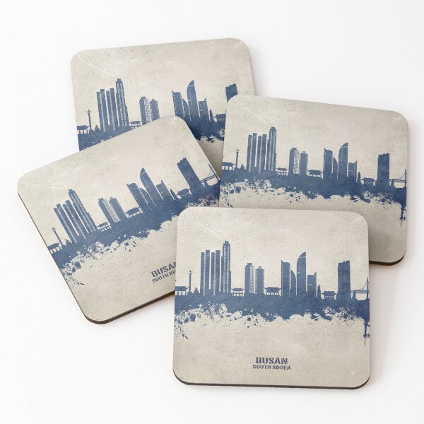 Item preview, Busan Skyline South Korea designed and sold by ArtPrints.