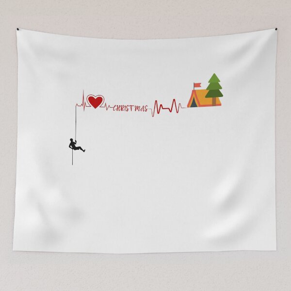 Item preview, Climbing into Christmas Heartbeat designed and sold by Chrisblazestore.