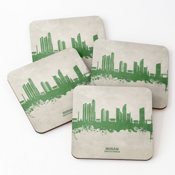 Item preview, Busan Skyline South Korea designed and sold by ArtPrints.