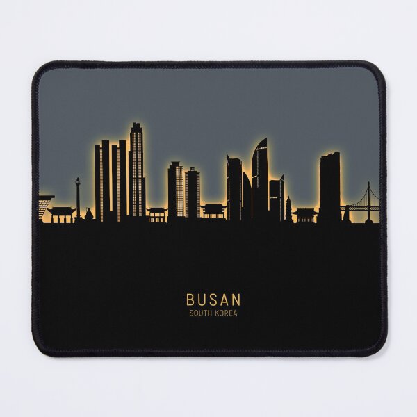 Item preview, Busan Skyline South Korea designed and sold by ArtPrints.