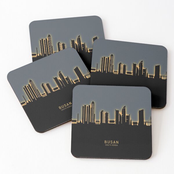 Item preview, Busan Skyline South Korea designed and sold by ArtPrints.