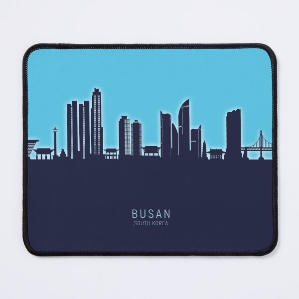 Item preview, Busan Skyline South Korea designed and sold by ArtPrints.