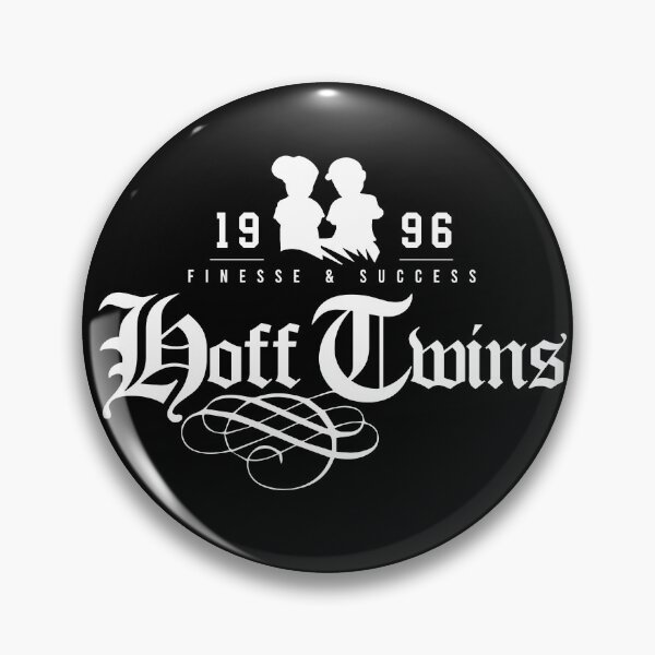 Item preview, The Hoff Twins, Hoff Twins, The Hoff Twin Circle Logo, Hoff Twins Official Merch designed and sold by TheHoffShop.
