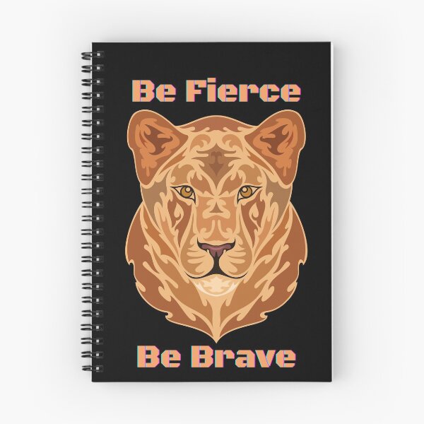 Item preview, Be Fierce-Be Brave; Empowered Women Quote designed and sold by AshStylz.