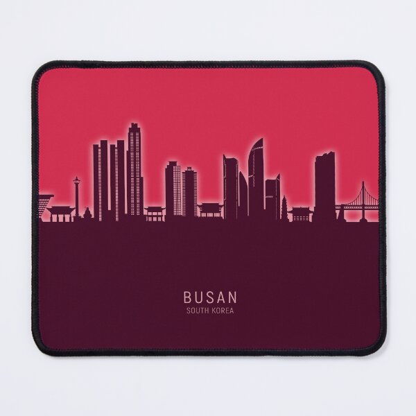 Item preview, Busan Skyline South Korea designed and sold by ArtPrints.