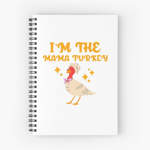 Item preview, I'm the mama turkey - Turkey mom designed and sold by Dvzshirts.
