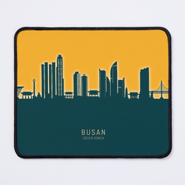 Item preview, Busan Skyline South Korea designed and sold by ArtPrints.