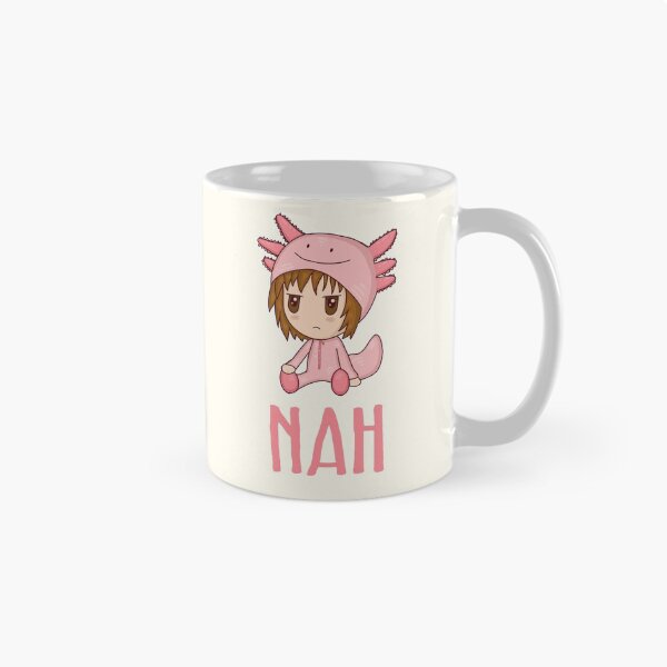 Item preview, Nah Chibi Axolotl Sarcastic Antisocial Introvert designed and sold by GrimButterfly.