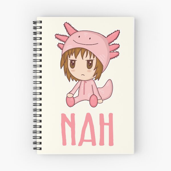 Item preview, Nah Chibi Axolotl Sarcastic Antisocial Introvert designed and sold by GrimButterfly.
