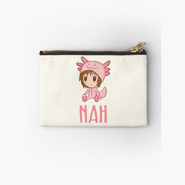 Item preview, Nah Chibi Axolotl Sarcastic Antisocial Introvert designed and sold by GrimButterfly.