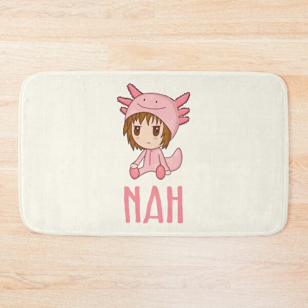 Item preview, Nah Chibi Axolotl Sarcastic Antisocial Introvert designed and sold by GrimButterfly.