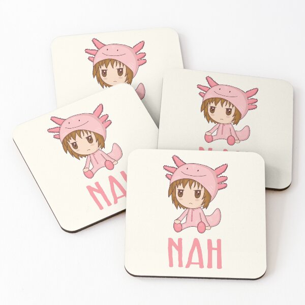 Item preview, Nah Chibi Axolotl Sarcastic Antisocial Introvert designed and sold by GrimButterfly.