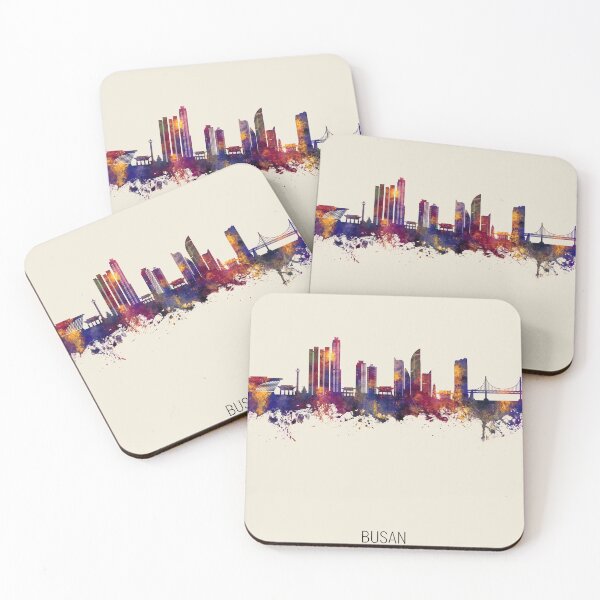 Item preview, Busan Skyline South Korea designed and sold by ArtPrints.