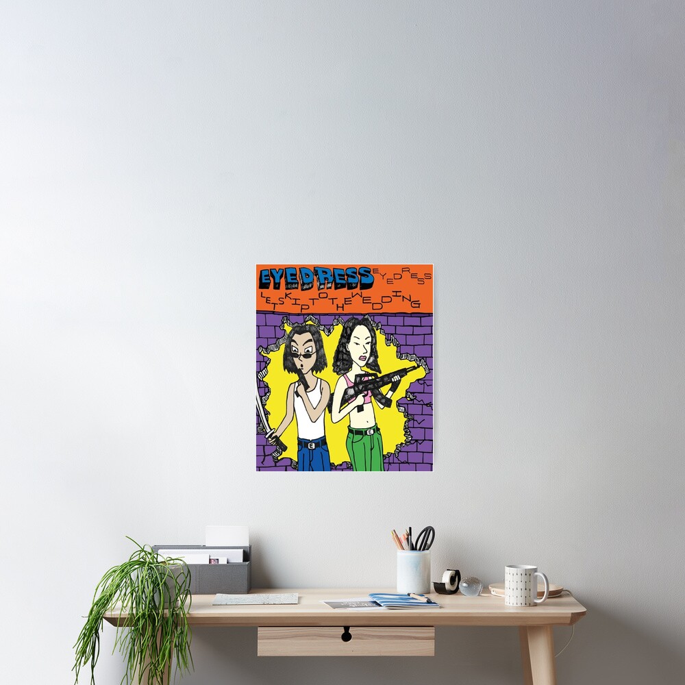 "Eyedress Funny" Poster for Sale by tharpeali | Redbubble
