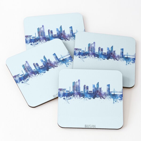 Item preview, Busan Skyline South Korea designed and sold by ArtPrints.