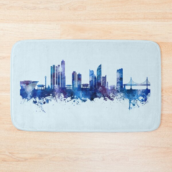 Item preview, Busan Skyline South Korea designed and sold by ArtPrints.