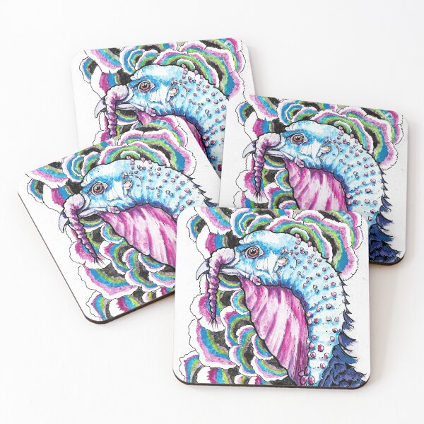 Item preview, Turkey With Turkeytail Mushrooms designed and sold by JulieSpriddle.