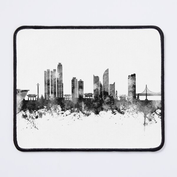Item preview, Busan Skyline South Korea designed and sold by ArtPrints.