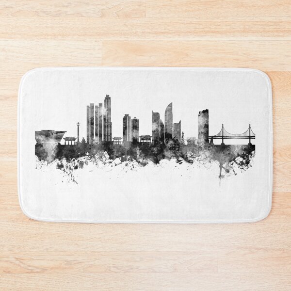 Item preview, Busan Skyline South Korea designed and sold by ArtPrints.