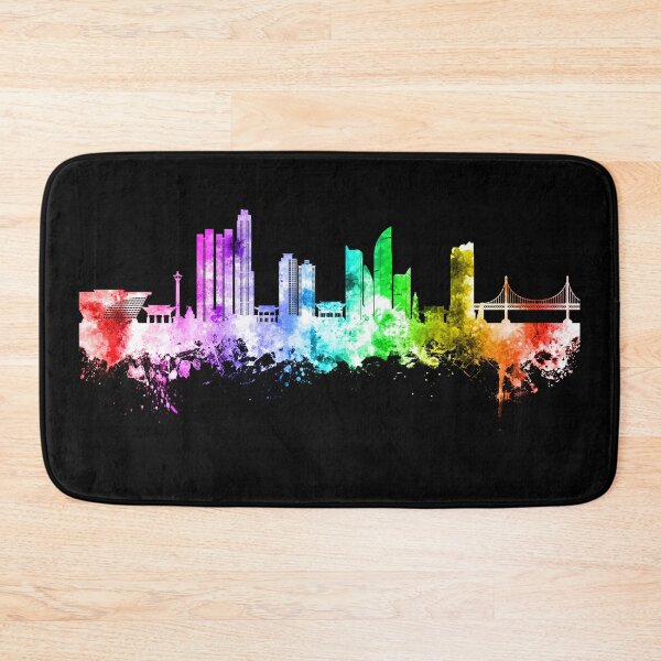 Item preview, Busan Skyline South Korea designed and sold by ArtPrints.