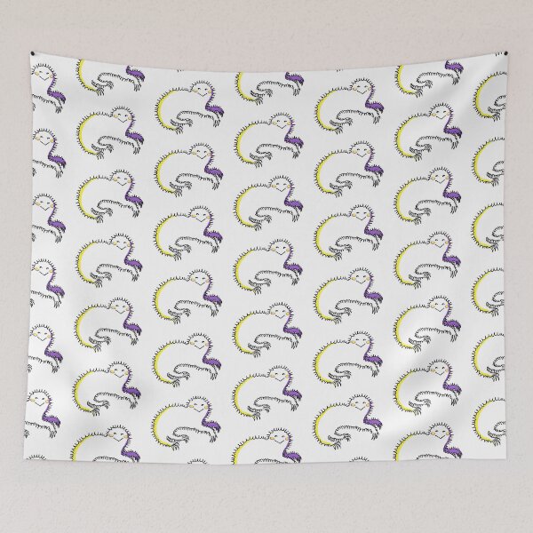 Item preview, discreet nonbinary demon designed and sold by InkTheCrow.