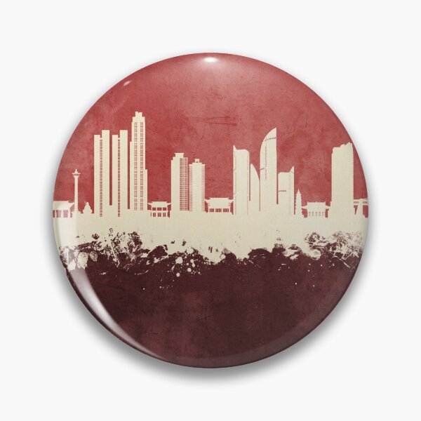 Item preview, Busan Skyline South Korea designed and sold by ArtPrints.