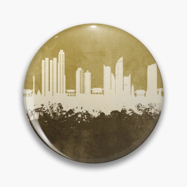 Item preview, Busan Skyline South Korea designed and sold by ArtPrints.