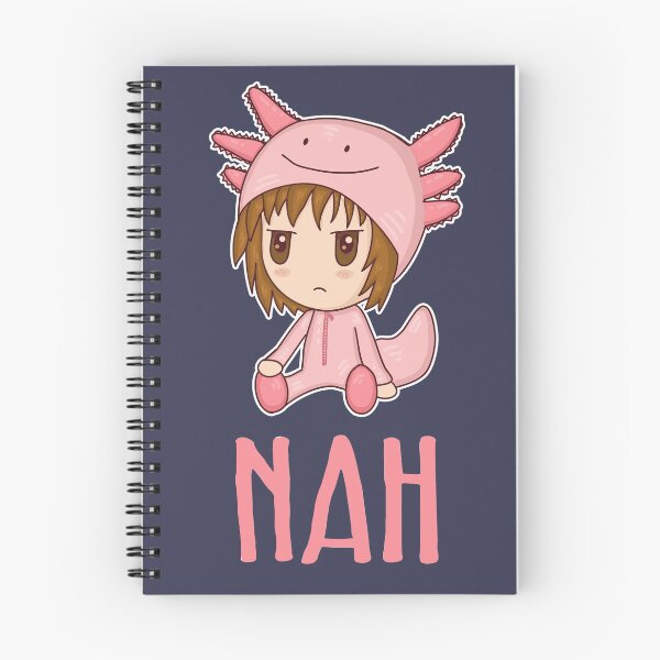 Item preview, Nah Chibi Axolotl Sarcastic Antisocial Introvert designed and sold by GrimButterfly.