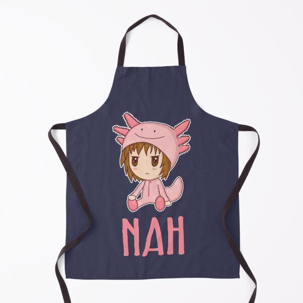 Item preview, Nah Chibi Axolotl Sarcastic Antisocial Introvert designed and sold by GrimButterfly.