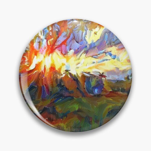 Item preview, Painted sunrise designed and sold by Rene-Martin.