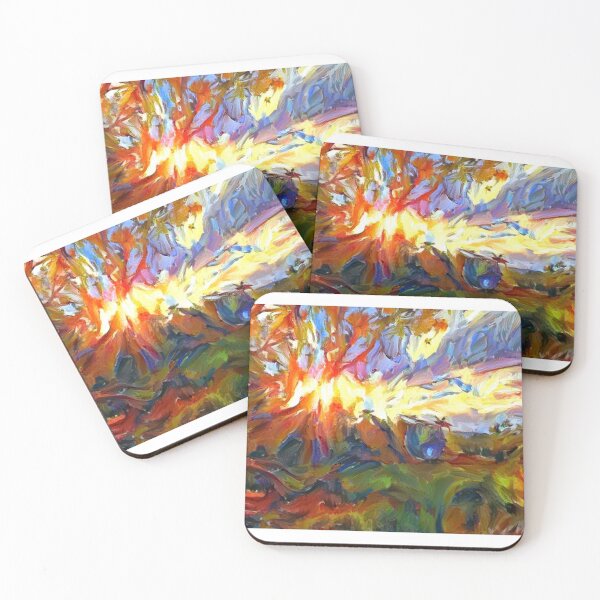 Item preview, Painted sunrise designed and sold by Rene-Martin.