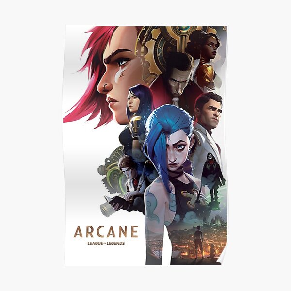 Arkane Liga der Legenden Poster