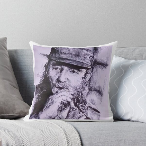 Item preview, Ink Pen Portrait of Fidel Castro designed and sold by Portraits by Billy Jackson.