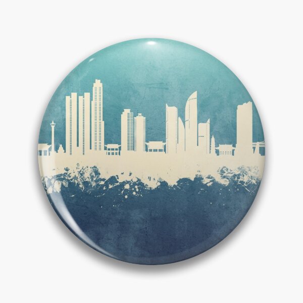 Item preview, Busan Skyline South Korea designed and sold by ArtPrints.